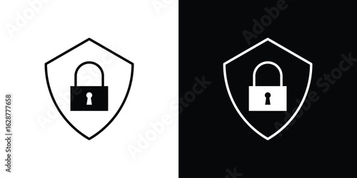 Encryption icon Illustration Pixel vector graphics - Vector.