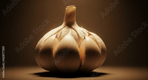 onion close up highlight photo 