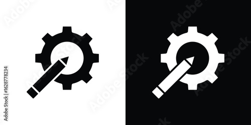Customized icon Illustration Pixel vector graphics - Vector.
