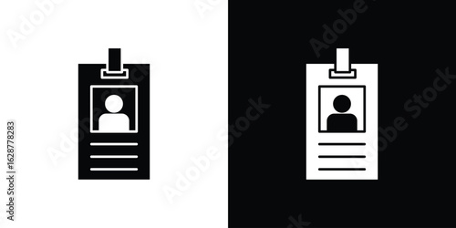 Credential icon Illustration Pixel vector graphics - Vector.