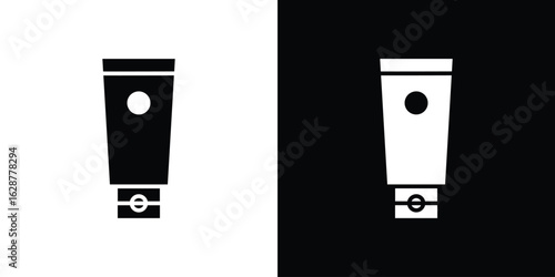 Cream tube icon Illustration Pixel vector graphics - Vector.