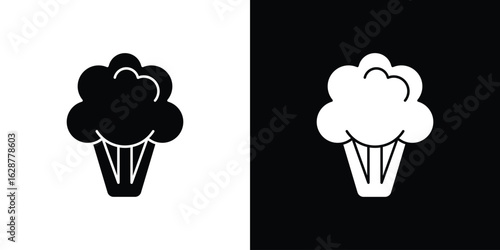 Cauliflower icon Illustration Pixel vector graphics - Vector.