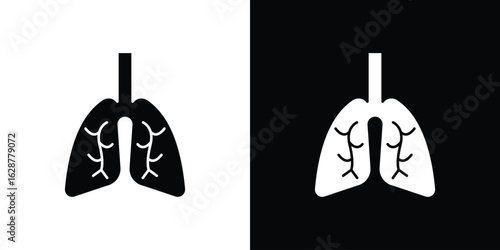 Asthma icon Illustration Pixel vector graphics - Vector.