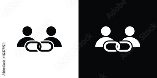 Affiliate link icon Illustration Pixel vector graphics - Vector.