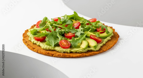 salad with tomato and cucumber pizza 