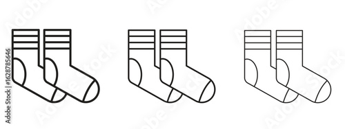 Women socks icon element Illustration. Trendy Symbol for Design