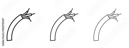 Wires icon element Illustration. Trendy Symbol for Design