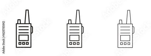 Walkie talkie icon element Illustration. Trendy Symbol for Design