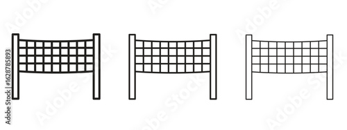 Volleyball net icon element Illustration. Trendy Symbol for Design