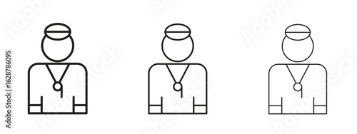 Trainer icon element Illustration. Trendy Symbol for Design