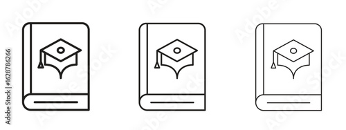 Thesis icon element Illustration. Trendy Symbol for Design
