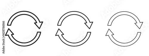Recurring icon element Illustration. Trendy Symbol for Design