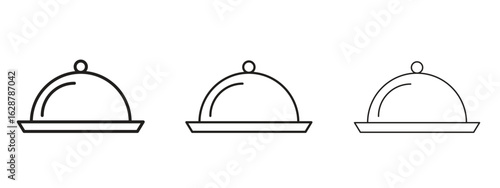 Platter icon element Illustration. Trendy Symbol for Design