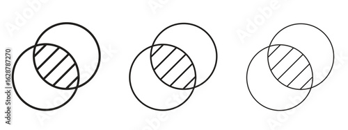 Opacity icon element Illustration. Trendy Symbol for Design