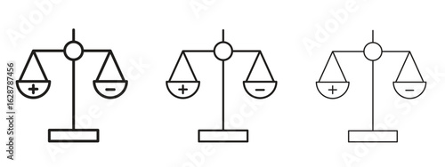 Moral icon element Illustration. Trendy Symbol for Design