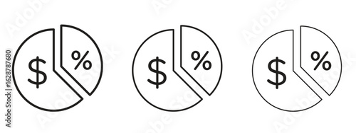 Margin icon element Illustration. Trendy Symbol for Design