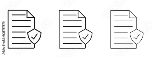 License icon element Illustration. Trendy Symbol for Design