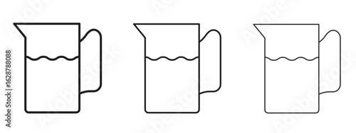 Jug icon element Illustration. Trendy Symbol for Design