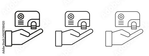 Hand dryer icon element Illustration. Trendy Symbol for Design