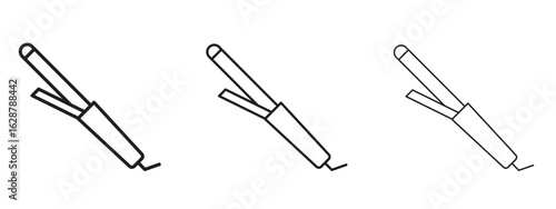 Hair curler icon element Illustration. Trendy Symbol for Design