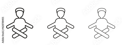 Guru icon element Illustration. Trendy Symbol for Design
