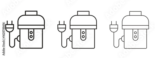 Garbage disposal icon element Illustration. Trendy Symbol for Design
