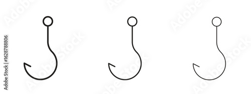 Fishing Hook icon element Illustration. Trendy Symbol for Design