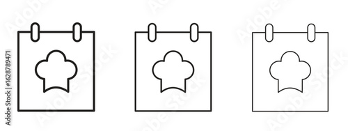 Cookbook icon element Illustration. Trendy Symbol for Design