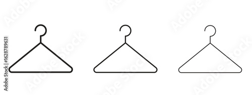 Clothes hanger icon element Illustration. Trendy Symbol for Design
