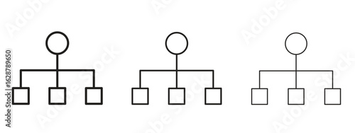 classification icon element Illustration. Trendy Symbol for Design