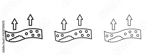 Cholesterol icon element Illustration. Trendy Symbol for Design