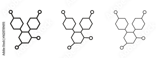 Chemical content icon element Illustration. Trendy Symbol for Design