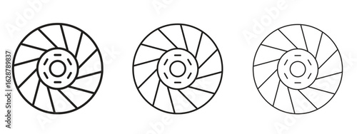 Car clutch icon element Illustration. Trendy Symbol for Design