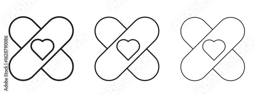 Band aid icon element Illustration. Trendy Symbol for Design