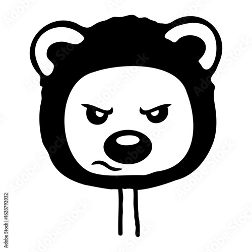 Bear Evil Gangster Hoodie Bad Criminal Thug Boy