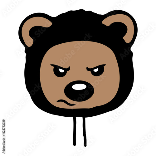 Bear Evil Gangster Hoodie Bad Criminal Thug Boy