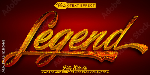  Epic and Powerful Legendary Hero Vector Editable Text Effect Template