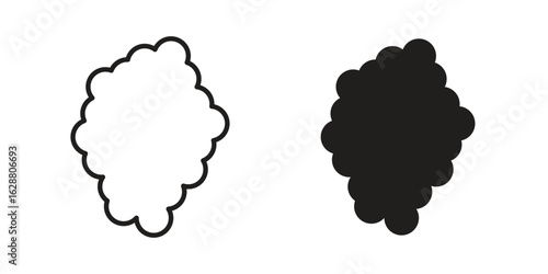 Smoke icon vector Art Illustrations set.
