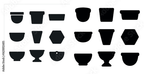 Wallpaper Mural Kitchen and cooking filled icons set – solid, black, culinary and cookware symbols Torontodigital.ca