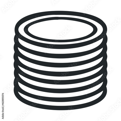 Stacked coins for financial growth and investment purposes