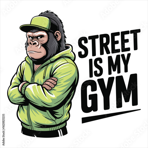 stree is my gym t shirt design