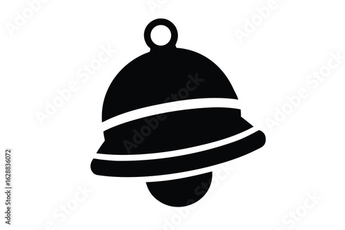 jingle bell vector icon