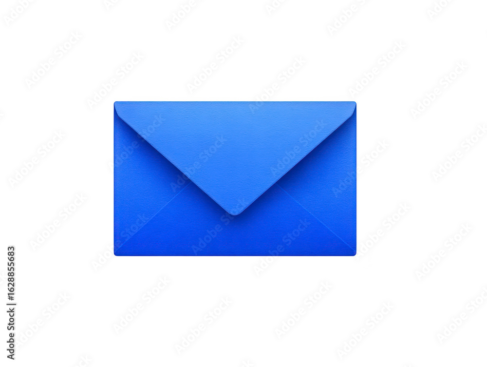 Vibrant blue envelope with smooth texture and pointed flap, perfect for sending letters or invitations. This stylish design adds touch of elegance to any correspondence Vibrant blue envelope with smooth texture and pointed flap, perfect for sending letters or invitations. This stylish design adds touch of elegance to any correspondence