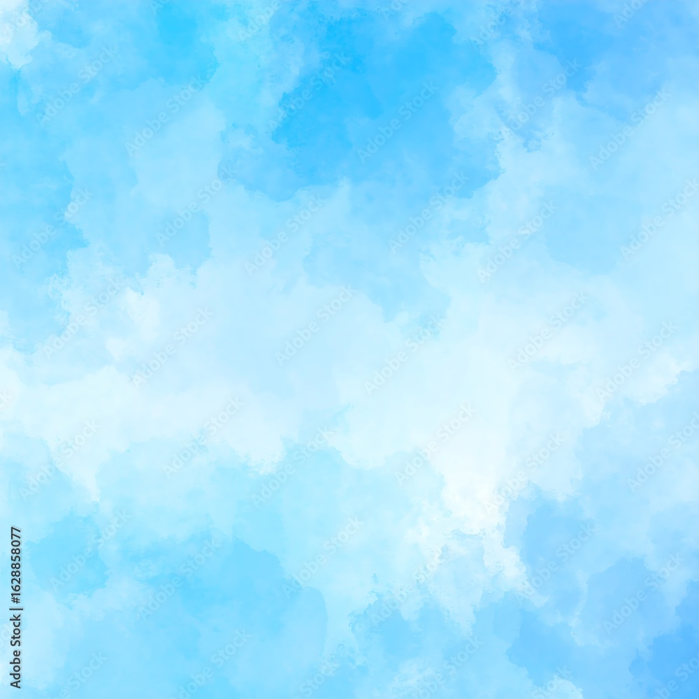 Obraz premium Light blue sky with clouds