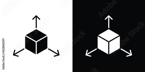 Bim icon flat simple. icon set in silhouette