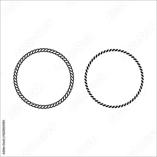 Black & White Rope vector.eps