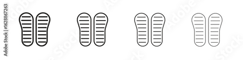 Soles icon design. Modern line. EPS10