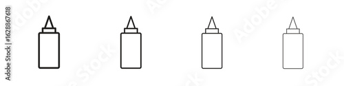 Sauce icon design. Modern line. EPS10