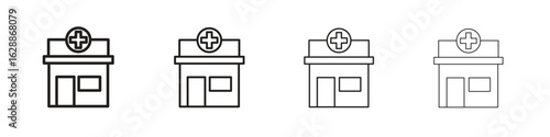 Pharmacy icon design. Modern line. EPS10