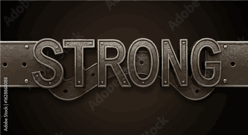 Father's day download strong text effect image for graphic design projects and powerful message illustrations and art work vector